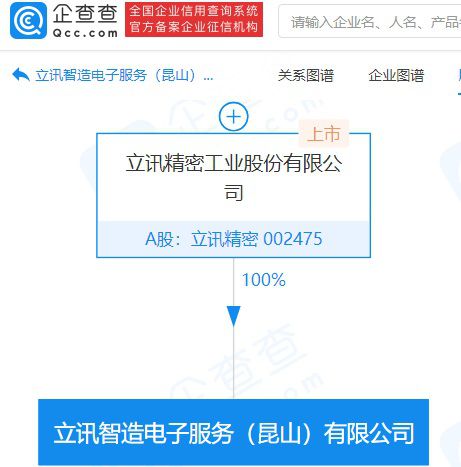 立訊精密加碼智造與服務，2億注冊資本公司瞄準電子產(chǎn)業(yè)鏈新機遇